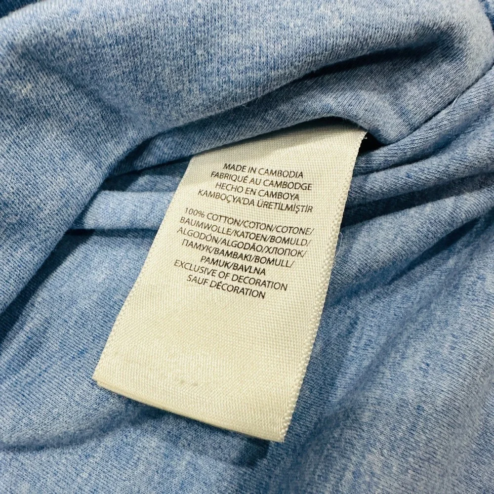 Polo Ralph Lauren Polo Mens Large Light Blue Classic Fit Short Sleeve Polo Shirt